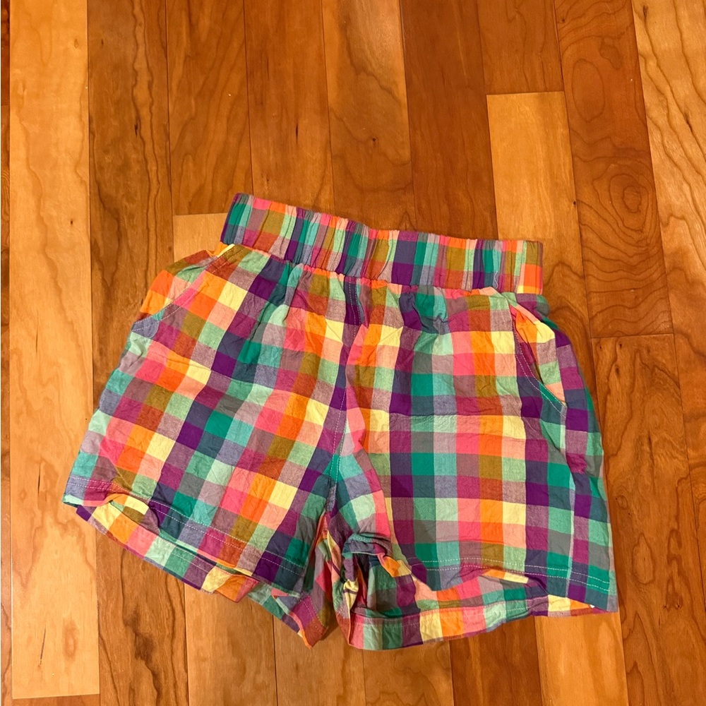 Rainbow 🌈 Gingham Plaid Shorts